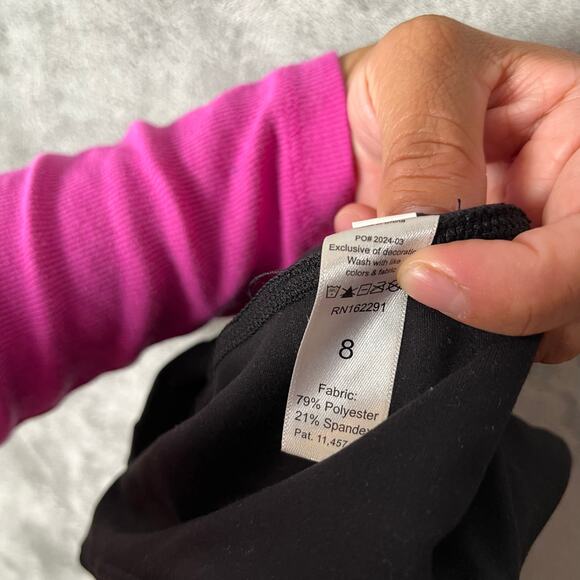 Sweetflexx Resistance Leggings Size 8 Black Women’s 4 bands - Picture 6 of 8